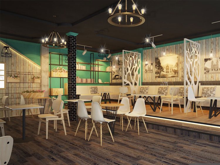 thiết kế quán cafe tại Thủ Dầu Một Bình Dương 22