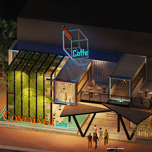 Báo giá thiết kế thi công cafe Container chuyên nghiệp TPHCM