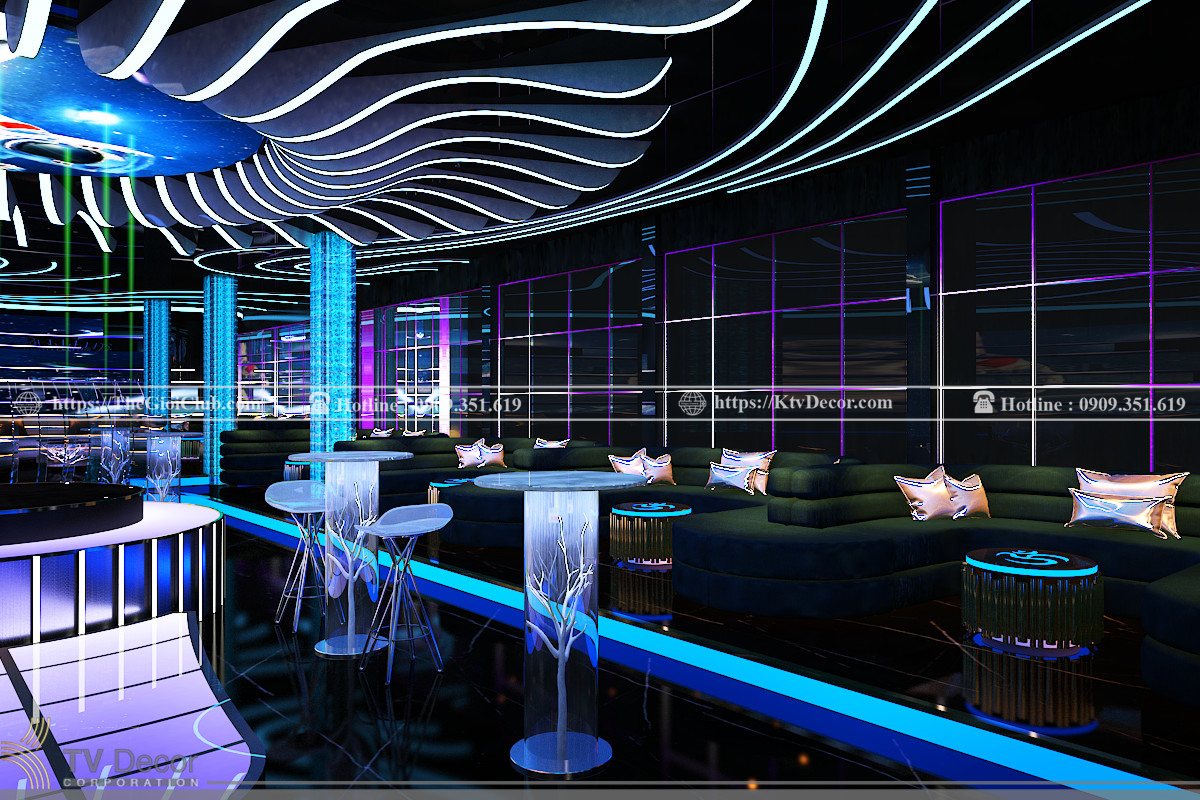 Thiết kế trang trí nội thất Lounge ấn tượng tại TPHCM 18