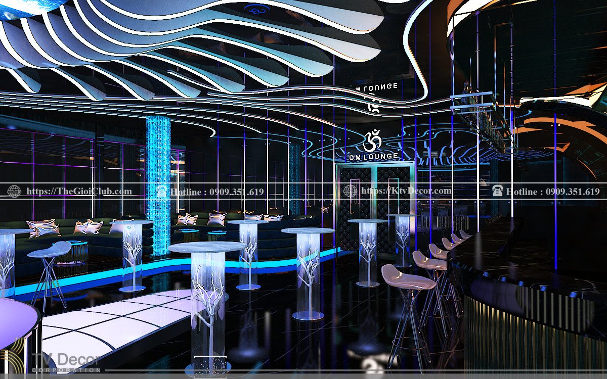 Thiết kế trang trí nội thất Lounge ấn tượng tại TPHCM 4