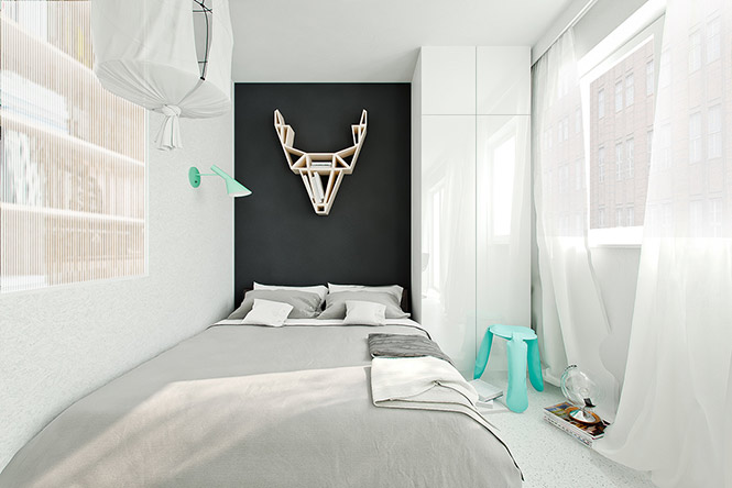 thiết kế phòng ngủ căn hộ