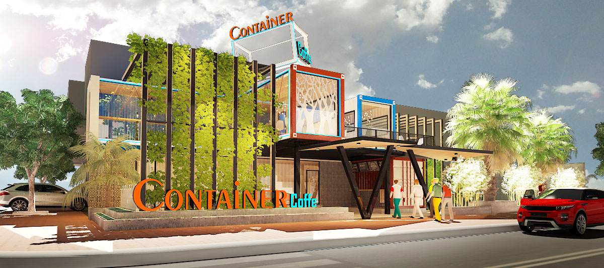 Dự án thiết kế thi công cafe Container nổi bật 2