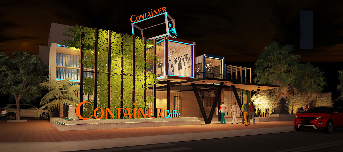 Dự án thiết kế thi công cafe Container nổi bật 5