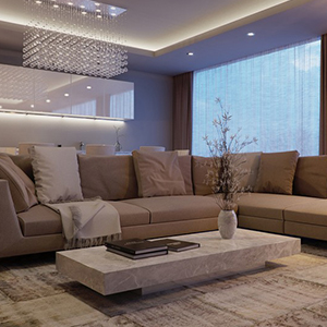 Thiết kế nội thất phòng khách | Không gian phòng khách đẹp